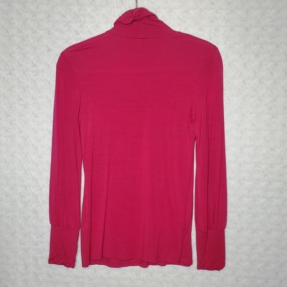 Trina Turk Pink Turtleneck - Picture 4 of 5